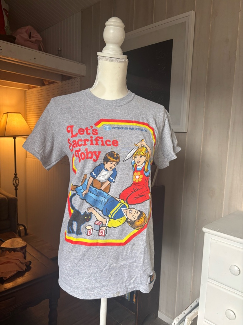 Steven Rhodes 'Let's Sacrifice Toby' Tee